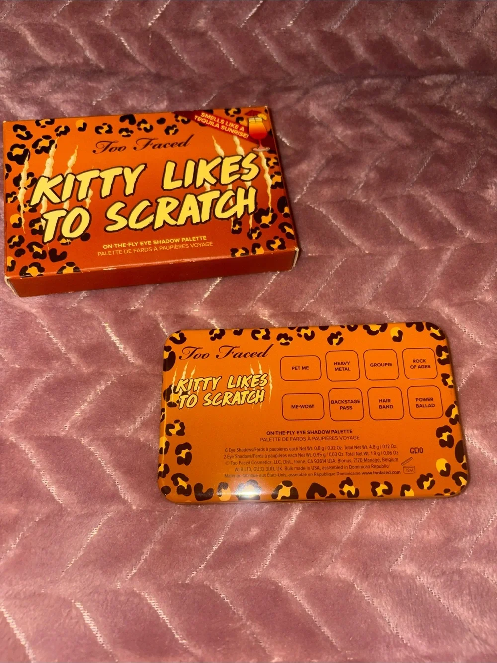 Too Faced Orange Leopard Kitty Likes To Scratch Eyeshadow Palette